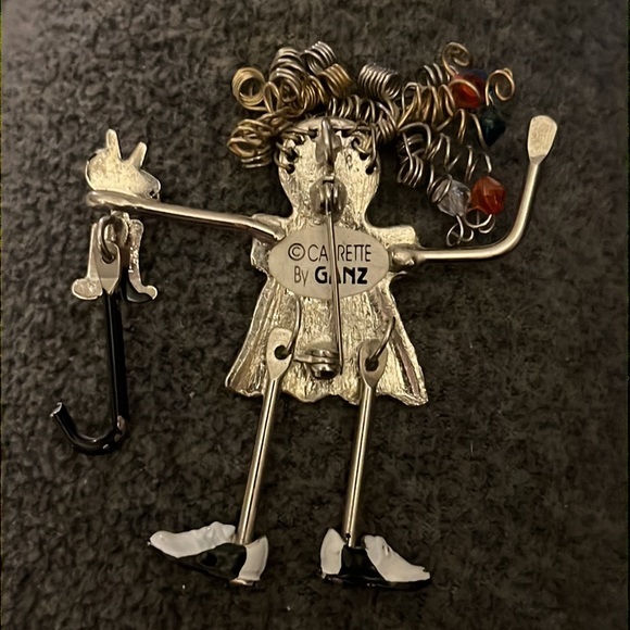 Carrette by Ganz Brats Crazy Cat Lady Pin Brooch - Picture 5 of 7